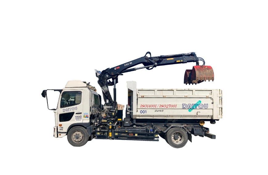 クラム付きダンプ(7t)